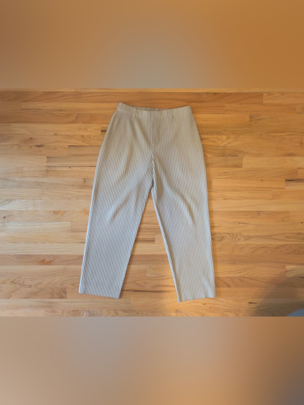 Homme Plissé Issey Miyake Basics Pants, Light Grey